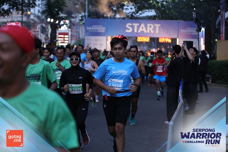 Race photo from SERPONG WARRIOR CHALLENGE RUN