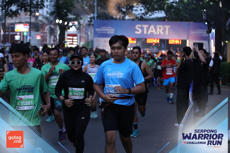 Race photo from SERPONG WARRIOR CHALLENGE RUN