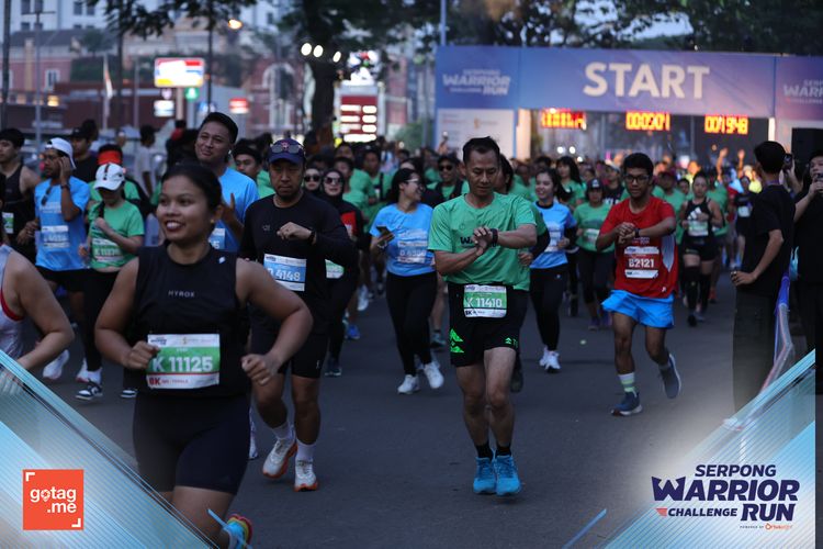 Race photo from SERPONG WARRIOR CHALLENGE RUN