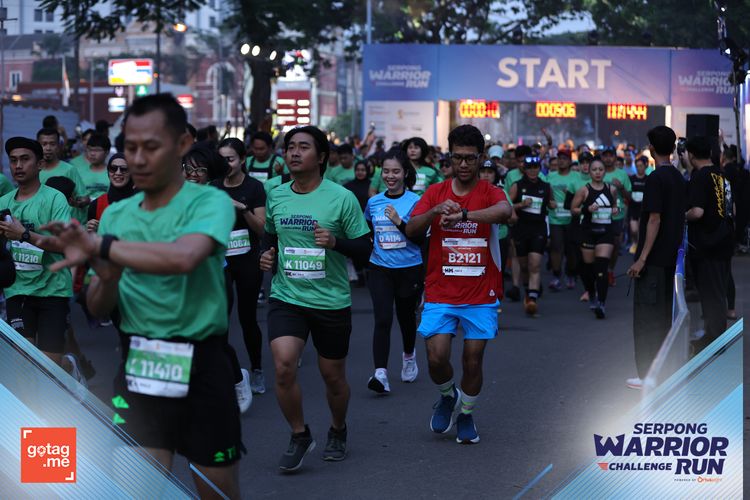 Race photo from SERPONG WARRIOR CHALLENGE RUN