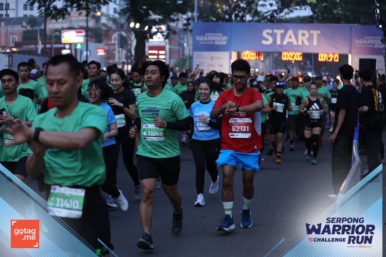 Race photo from SERPONG WARRIOR CHALLENGE RUN