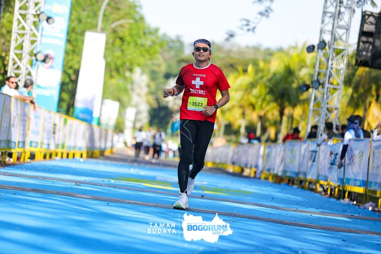Race photo from Taman Budaya x BOGORUN 2025