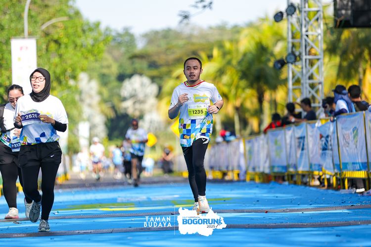 Race photo from Taman Budaya x BOGORUN 2025