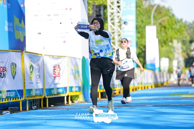 Race photo from Taman Budaya x BOGORUN 2025