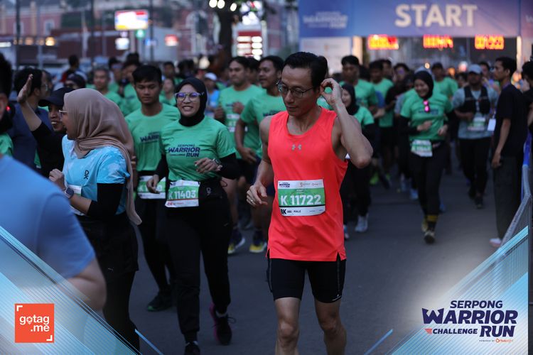 Race photo from SERPONG WARRIOR CHALLENGE RUN