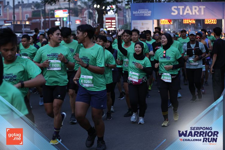 Race photo from SERPONG WARRIOR CHALLENGE RUN