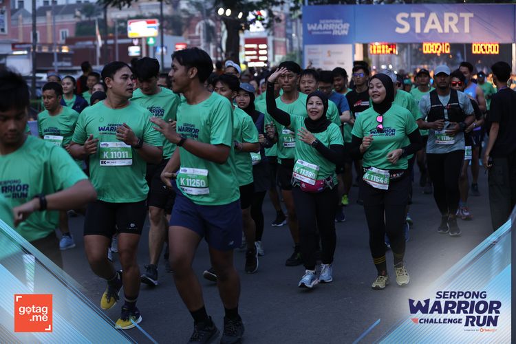 Race photo from SERPONG WARRIOR CHALLENGE RUN