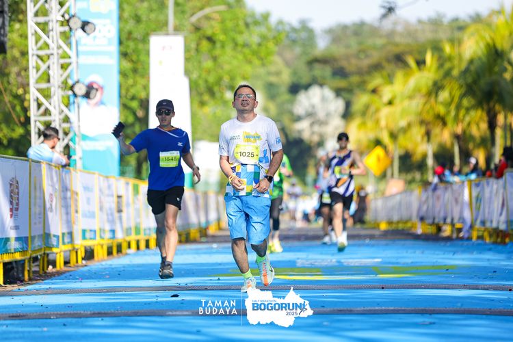 Race photo from Taman Budaya x BOGORUN 2025