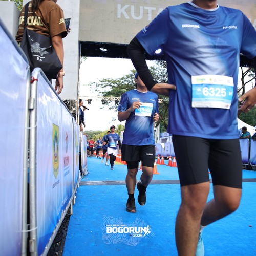 Race photo from BOGORUN 2026
