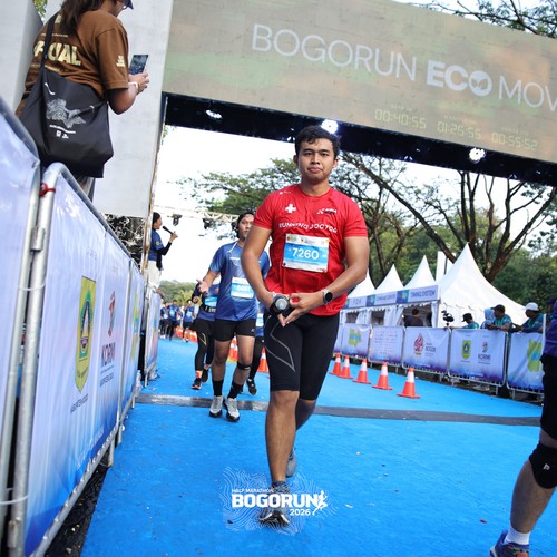 Race photo from BOGORUN 2026