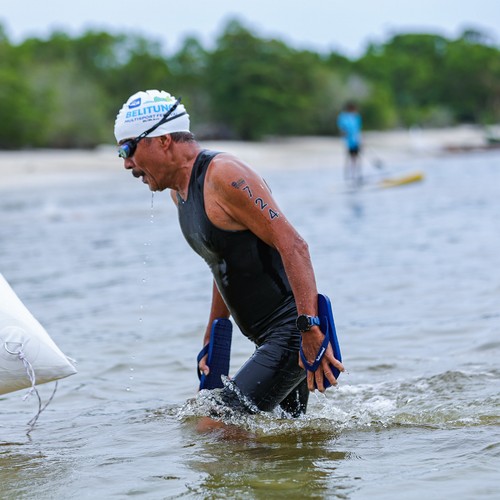 Race photo from Belitung Multisport Festival