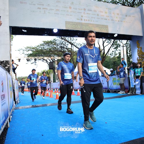 Race photo from BOGORUN 2026