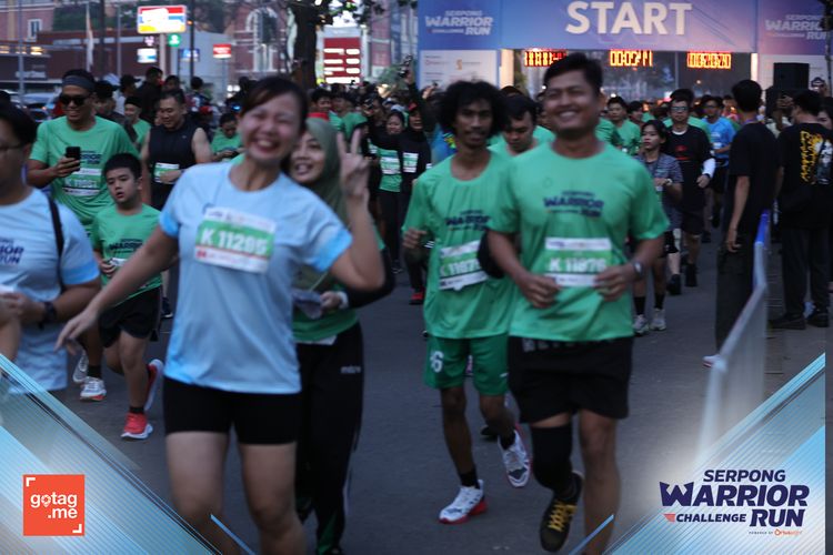 Race photo from SERPONG WARRIOR CHALLENGE RUN