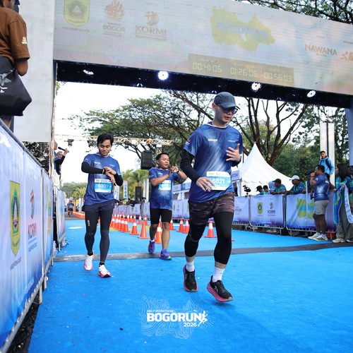 Race photo from BOGORUN 2026