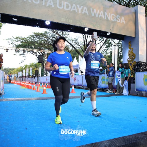 Race photo from BOGORUN 2026