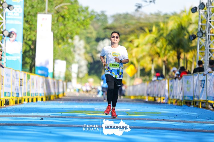 Race photo from Taman Budaya x BOGORUN 2025