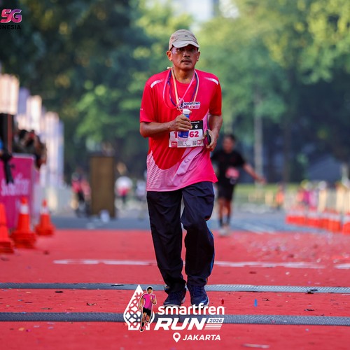 Race photo from SMARTFREN RUN 2026