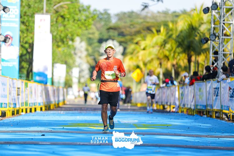 Race photo from Taman Budaya x BOGORUN 2025