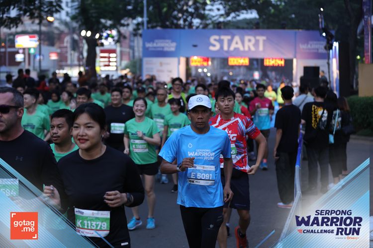 Race photo from SERPONG WARRIOR CHALLENGE RUN