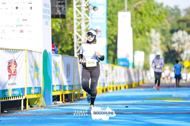 Race photo from Taman Budaya x BOGORUN 2025