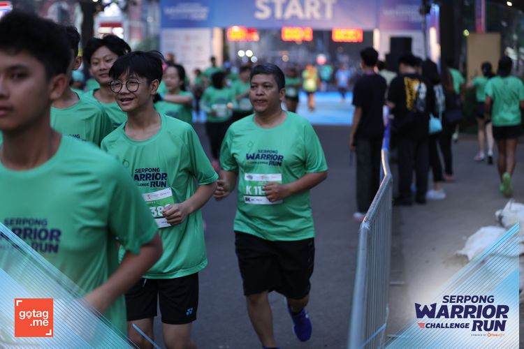 Race photo from SERPONG WARRIOR CHALLENGE RUN