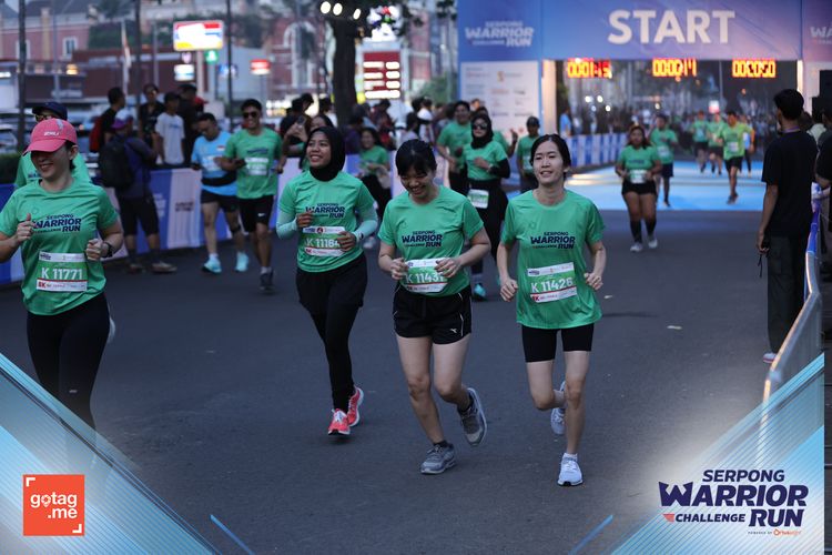Race photo from SERPONG WARRIOR CHALLENGE RUN