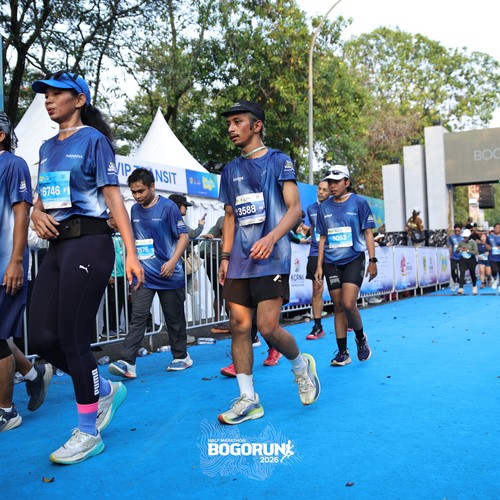 Race photo from BOGORUN 2026