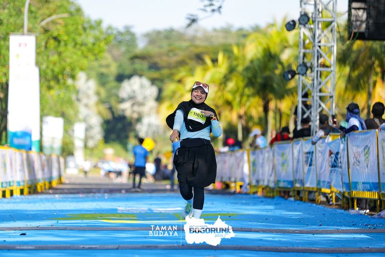 Race photo from Taman Budaya x BOGORUN 2025