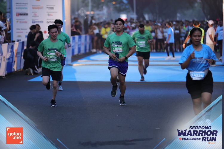 Race photo from SERPONG WARRIOR CHALLENGE RUN