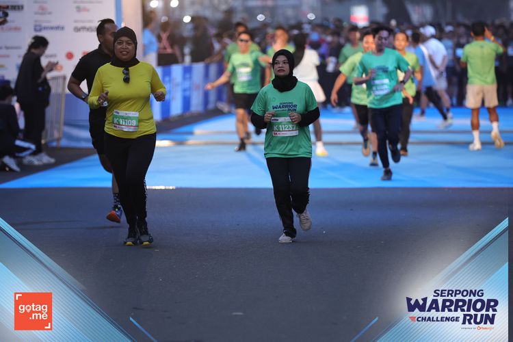 Race photo from SERPONG WARRIOR CHALLENGE RUN