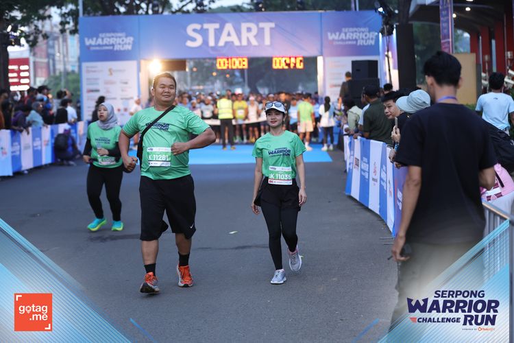 Race photo from SERPONG WARRIOR CHALLENGE RUN