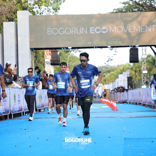Race photo from BOGORUN 2026
