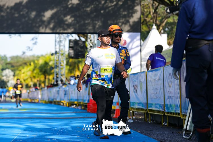 Race photo from Taman Budaya x BOGORUN 2025