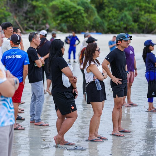 Race photo from Belitung Multisport Festival