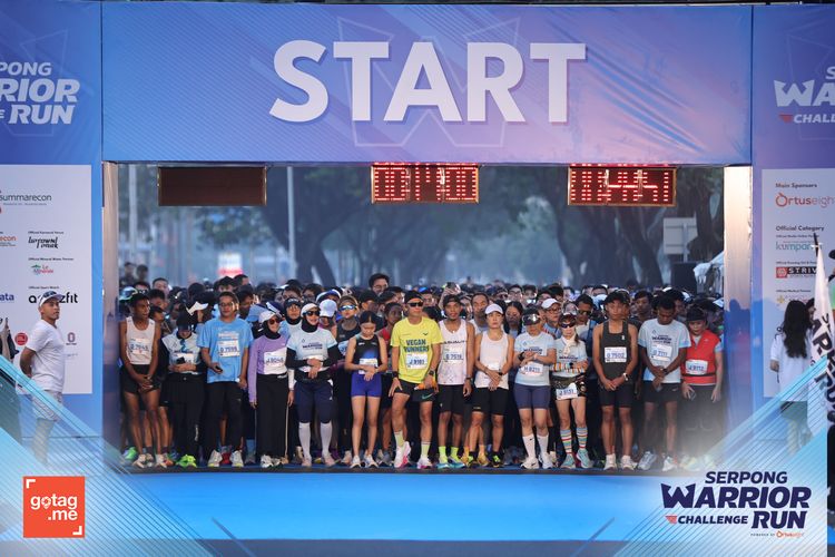 Race photo from SERPONG WARRIOR CHALLENGE RUN