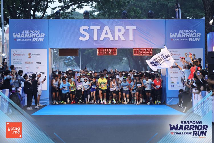 Race photo from SERPONG WARRIOR CHALLENGE RUN