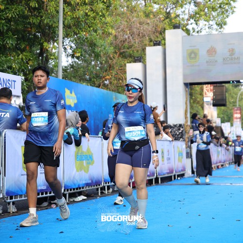 Race photo from BOGORUN 2026