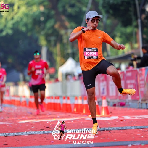 Race photo from SMARTFREN RUN 2026