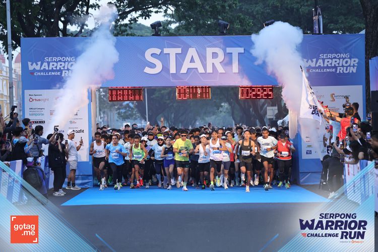 Race photo from SERPONG WARRIOR CHALLENGE RUN