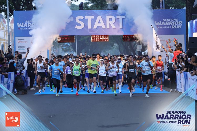 Race photo from SERPONG WARRIOR CHALLENGE RUN
