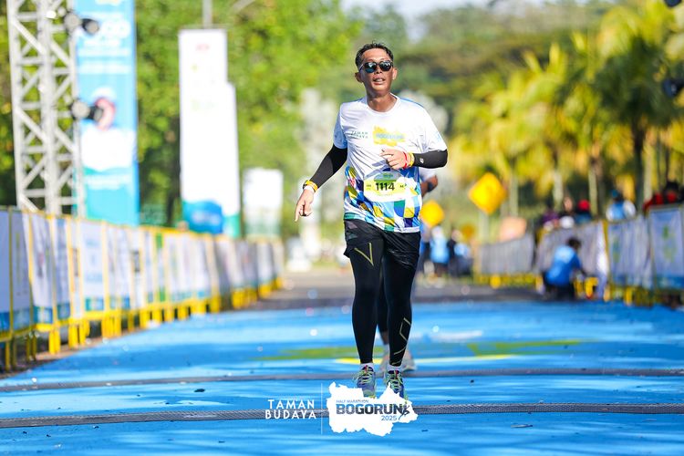 Race photo from Taman Budaya x BOGORUN 2025
