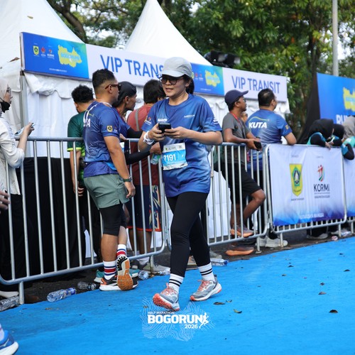 Race photo from BOGORUN 2026