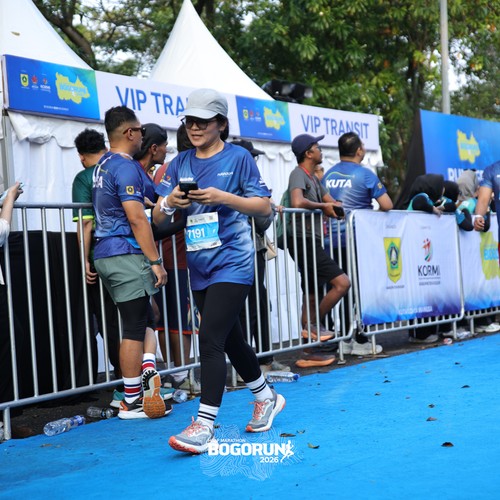 Race photo from BOGORUN 2026