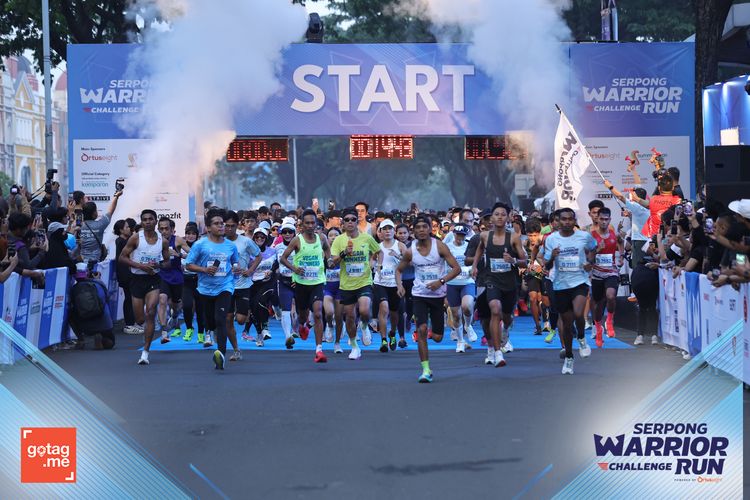 Race photo from SERPONG WARRIOR CHALLENGE RUN