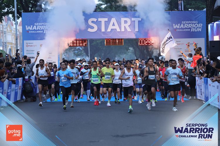 Race photo from SERPONG WARRIOR CHALLENGE RUN