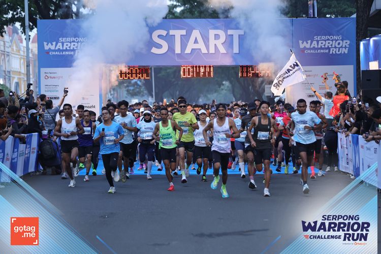 Race photo from SERPONG WARRIOR CHALLENGE RUN