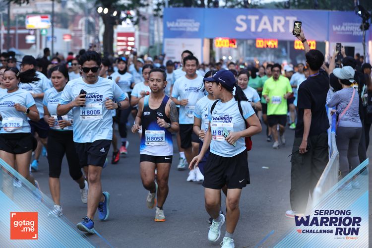 Race photo from SERPONG WARRIOR CHALLENGE RUN