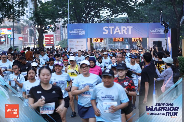 Race photo from SERPONG WARRIOR CHALLENGE RUN