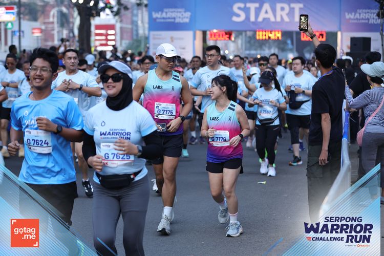 Race photo from SERPONG WARRIOR CHALLENGE RUN
