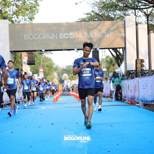 Race photo from BOGORUN 2026